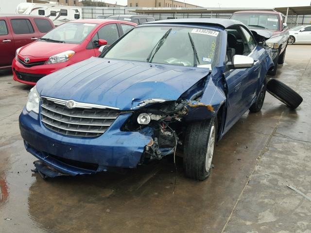 1C3LC55D19N572650 - 2009 CHRYSLER SEBRING TO BLUE photo 2