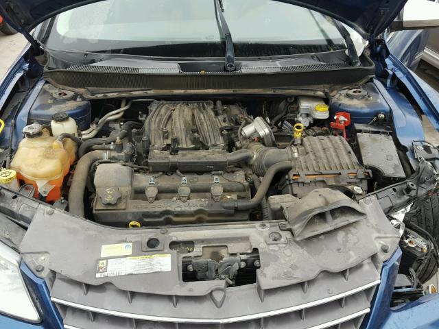 1C3LC55D19N572650 - 2009 CHRYSLER SEBRING TO BLUE photo 7