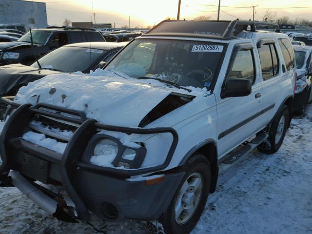 5N1ED28Y33C700285 - 2003 NISSAN XTERRA XE WHITE photo 2