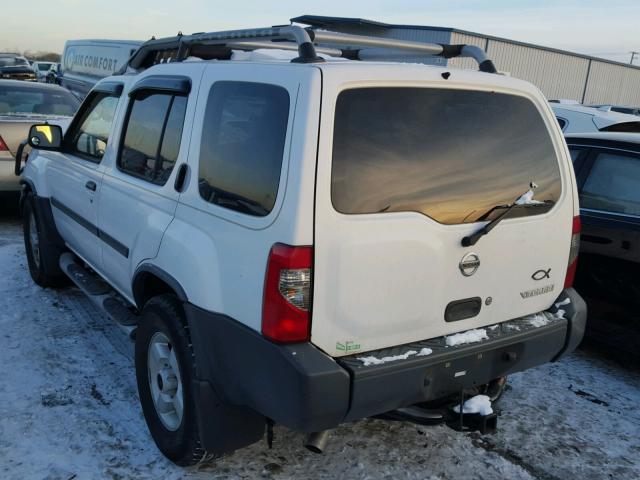 5N1ED28Y33C700285 - 2003 NISSAN XTERRA XE WHITE photo 3