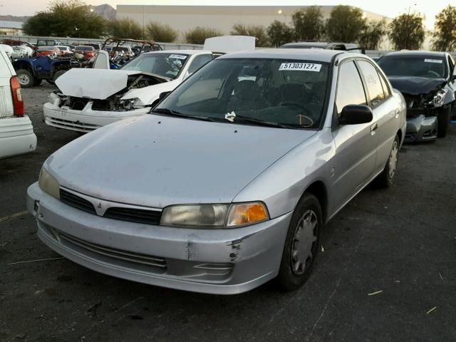 JA3AY26C71U027795 - 2001 MITSUBISHI MIRAGE ES GRAY photo 2