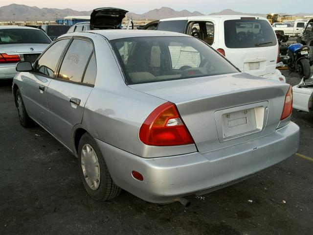 JA3AY26C71U027795 - 2001 MITSUBISHI MIRAGE ES GRAY photo 3