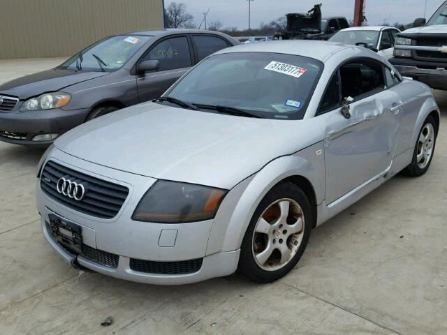 TRUWX28N911013543 - 2001 AUDI TT QUATTRO SILVER photo 2