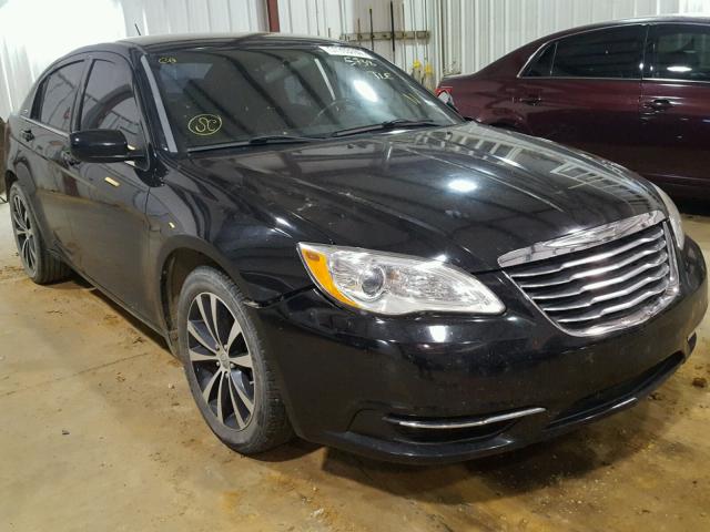 1C3BC1FB4BN585738 - 2011 CHRYSLER 200 TOURIN BLACK photo 1