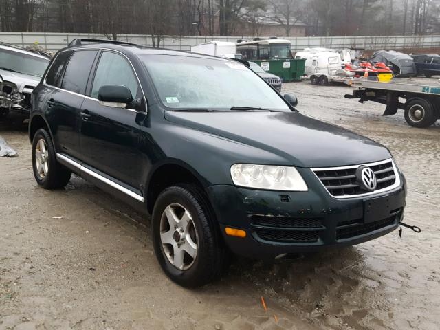 WVGBC77L74D070520 - 2004 VOLKSWAGEN TOUAREG 3. GREEN photo 1