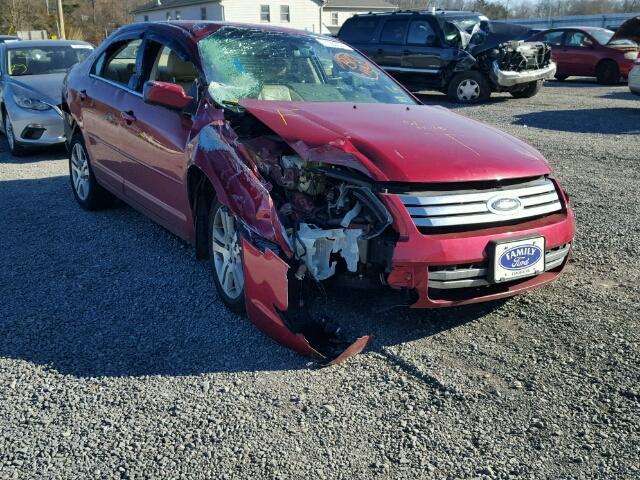 3FAHP081X6R186267 - 2006 FORD FUSION SEL RED photo 1