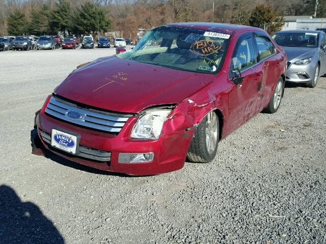 3FAHP081X6R186267 - 2006 FORD FUSION SEL RED photo 2