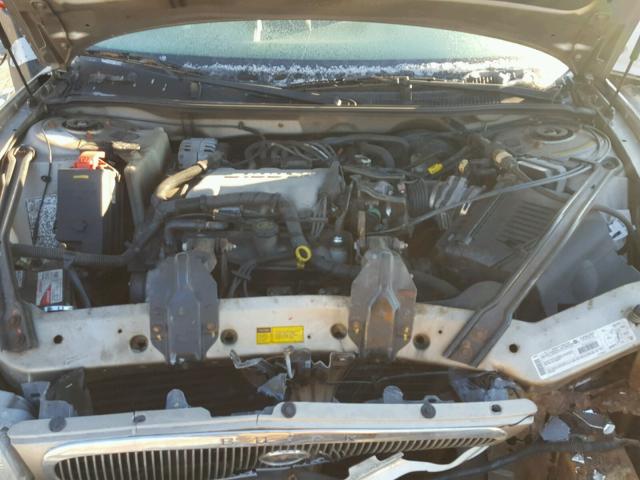 2G4WS52JX11139397 - 2001 BUICK CENTURY CU BEIGE photo 7