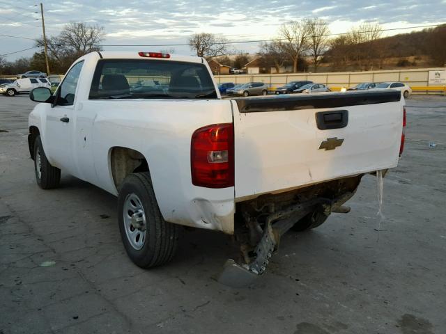 1GCPCPEXXAZ265414 - 2010 CHEVROLET SILVERADO WHITE photo 3