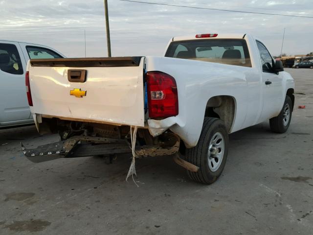 1GCPCPEXXAZ265414 - 2010 CHEVROLET SILVERADO WHITE photo 4