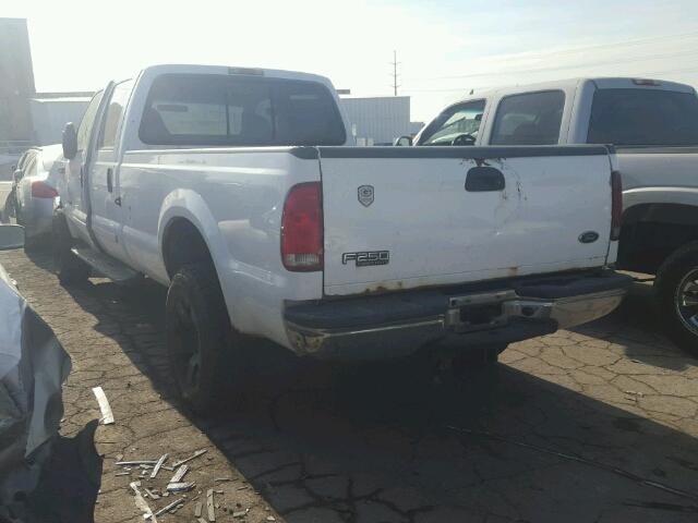 3FTNW21F81MA12673 - 2001 FORD F250 SUPER WHITE photo 3