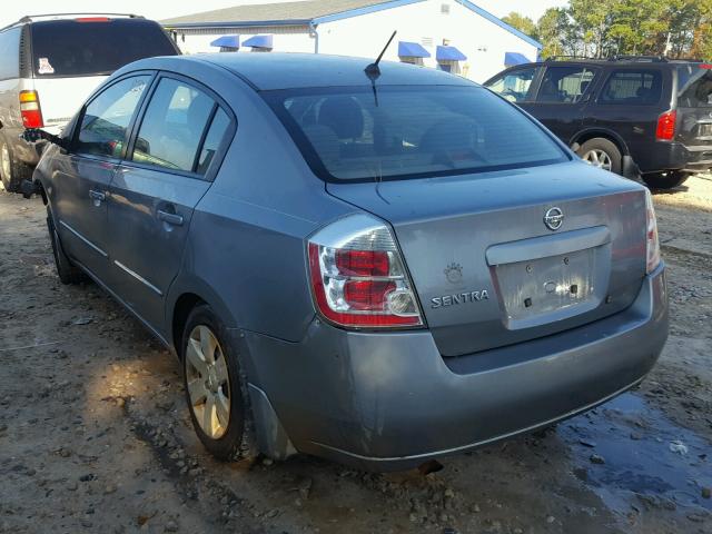 3N1AB61E08L655644 - 2008 NISSAN SENTRA 2.0 GRAY photo 3