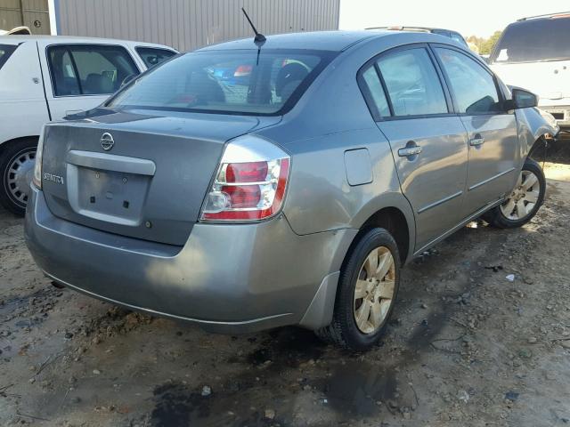 3N1AB61E08L655644 - 2008 NISSAN SENTRA 2.0 GRAY photo 4