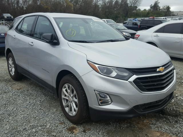 2GNAXHEV6J6146552 - 2018 CHEVROLET EQUINOX LS SILVER photo 1