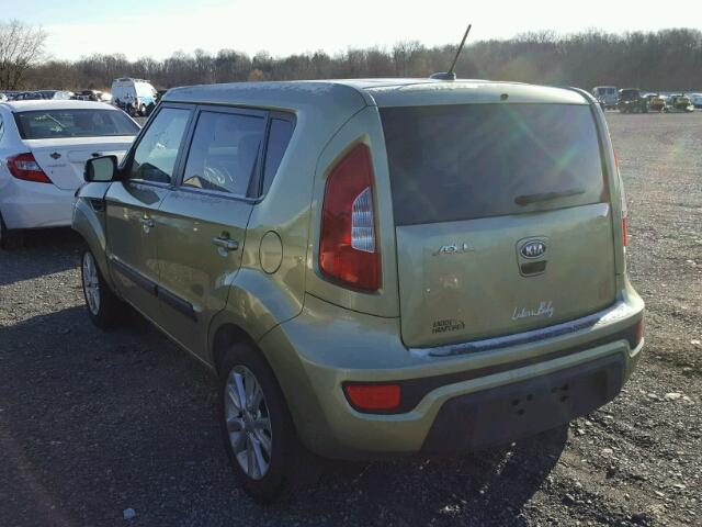 KNDJT2A60C7355417 - 2012 KIA SOUL + GREEN photo 3