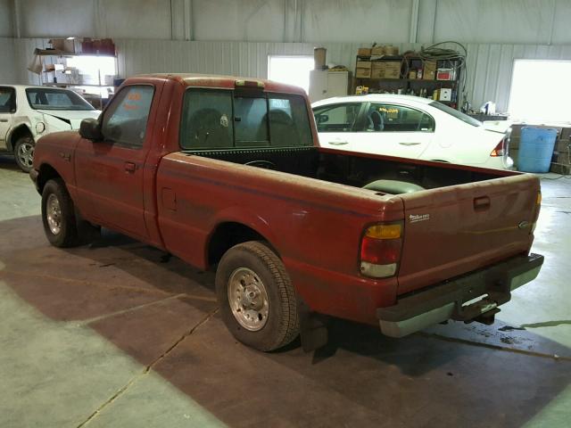 1FTYR10C7WUC03459 - 1998 FORD RANGER RED photo 3