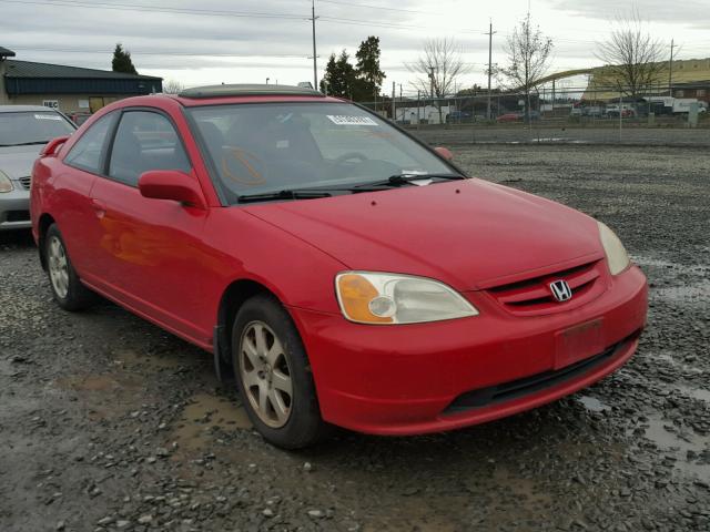 1HGEM22903L020674 - 2003 HONDA CIVIC EX 红色 照片 1