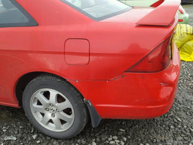 1HGEM22903L020674 - 2003 HONDA CIVIC EX 红色 照片 9