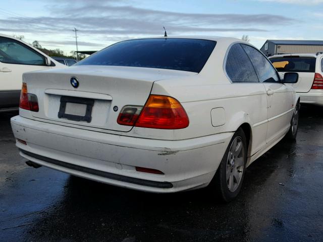 WBABM3349YJN85211 - 2000 BMW 323 CI WHITE photo 4