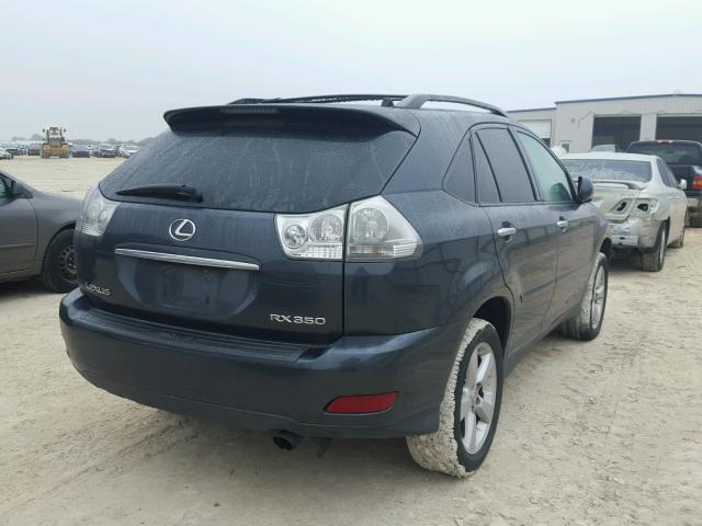 2T2GK31U38C038878 - 2008 LEXUS RX 350 GRAY photo 4