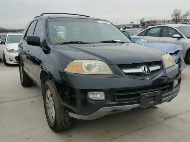 2HNYD18676H535606 - 2006 ACURA MDX TOURIN BLACK photo 1