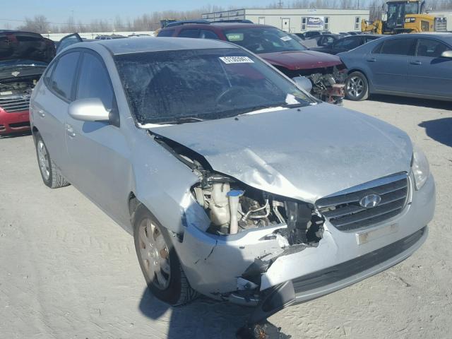 KMHDU45D97U016947 - 2007 HYUNDAI ELANTRA GL SILVER photo 1