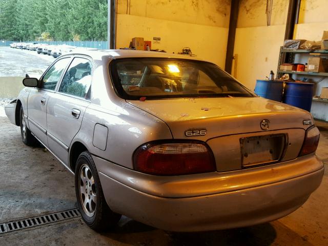 1YVGF22C125292595 - 2002 MAZDA 626 LX SILVER photo 3