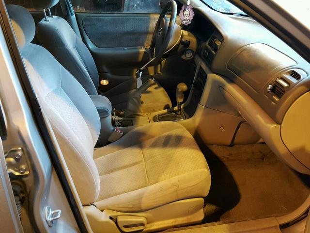 1YVGF22C125292595 - 2002 MAZDA 626 LX SILVER photo 5