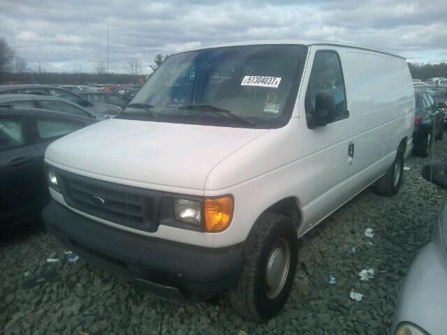 1FTRE14273HB34455 - 2003 FORD ECONOLINE WHITE photo 2