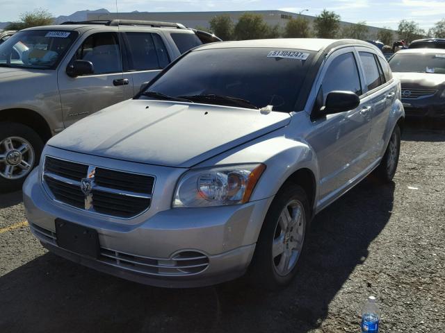 1B3HB48A89D103305 - 2009 DODGE CALIBER SX SILVER photo 2