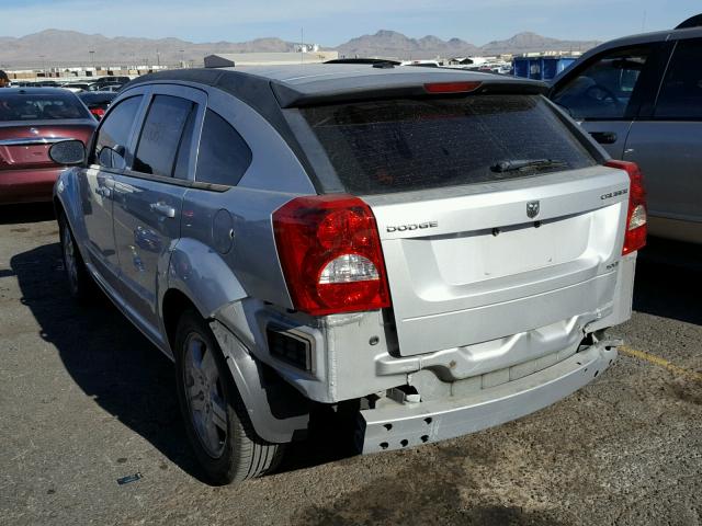 1B3HB48A89D103305 - 2009 DODGE CALIBER SX SILVER photo 3