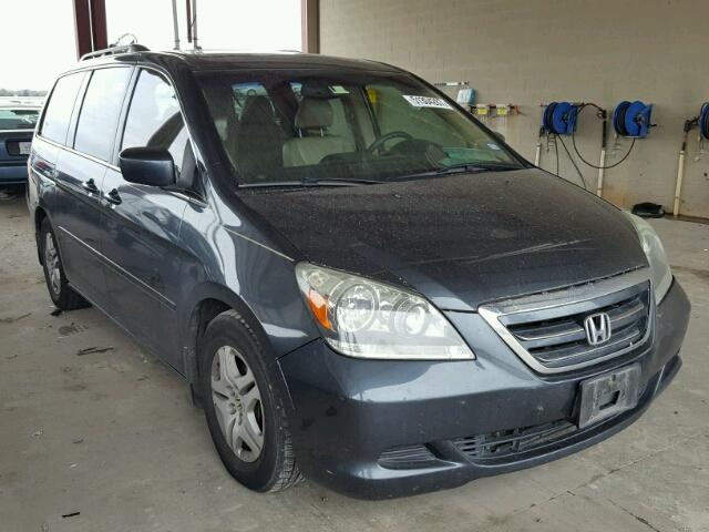 5FNRL38795B073703 - 2005 HONDA ODYSSEY EX GRAY photo 1