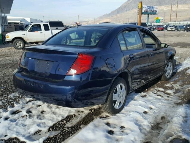 1G8AJ55F17Z196817 - 2007 SATURN ION LEVEL BLUE photo 4