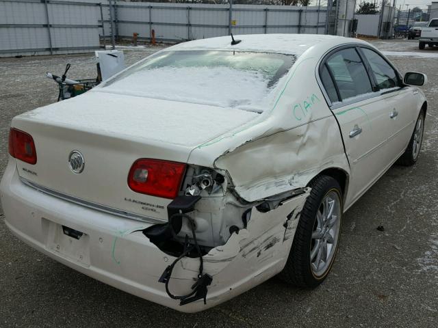 1G4HD57258U199266 - 2008 BUICK LUCERNE CX WHITE photo 4