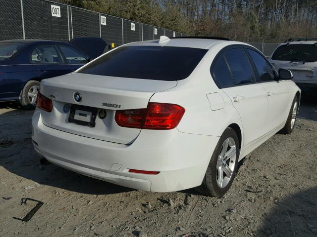 WBA3C3G52ENS67008 - 2014 BMW 320 I WHITE photo 4