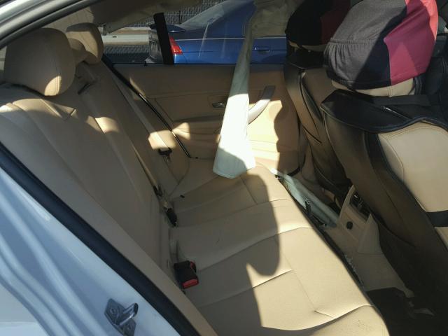 WBA3C3G52ENS67008 - 2014 BMW 320 I WHITE photo 6