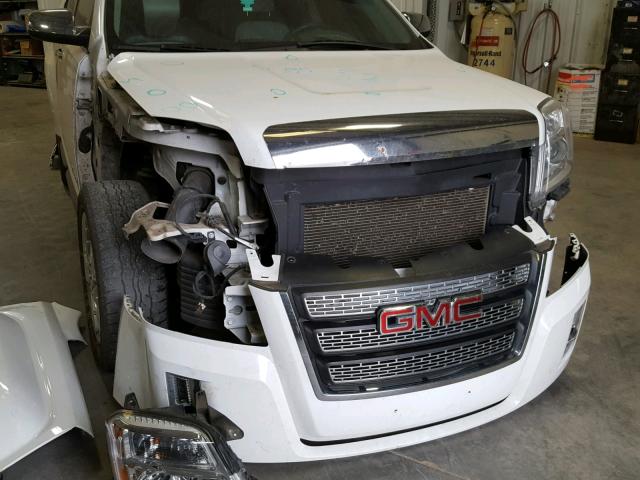 2GKFLTE30E6324588 - 2014 GMC TERRAIN SL WHITE photo 9