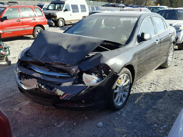 1G1ZE5E70BF318138 - 2011 CHEVROLET MALIBU LTZ 黑色 照片 2
