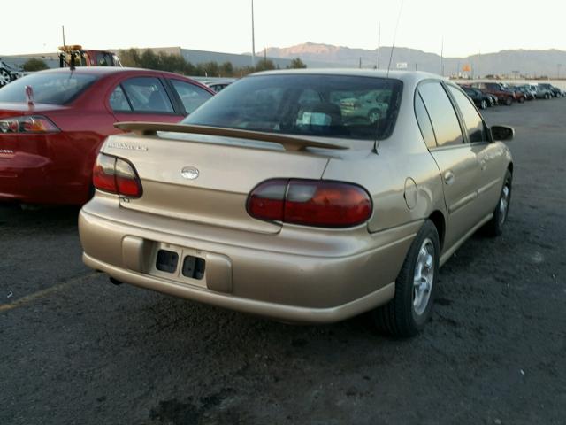 1G1NE52J616161986 - 2001 CHEVROLET MALIBU LS GOLD photo 4