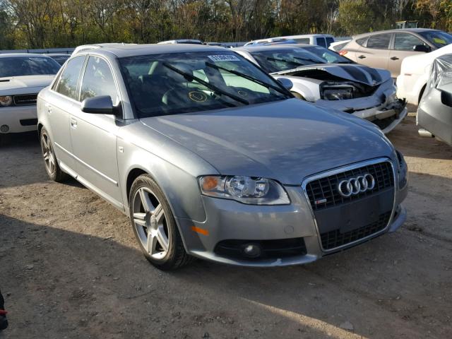 WAUAF78E88A058405 - 2008 AUDI A4 2.0T SILVER photo 1