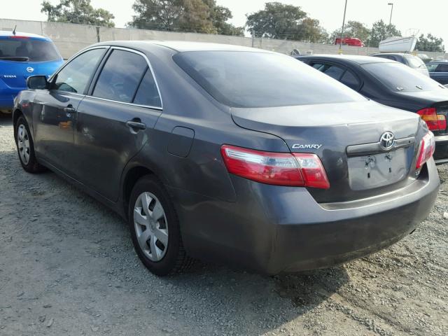 JTNBE46K373024257 - 2007 TOYOTA CAMRY NEW CHARCOAL photo 3