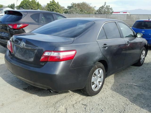 JTNBE46K373024257 - 2007 TOYOTA CAMRY NEW CHARCOAL photo 4