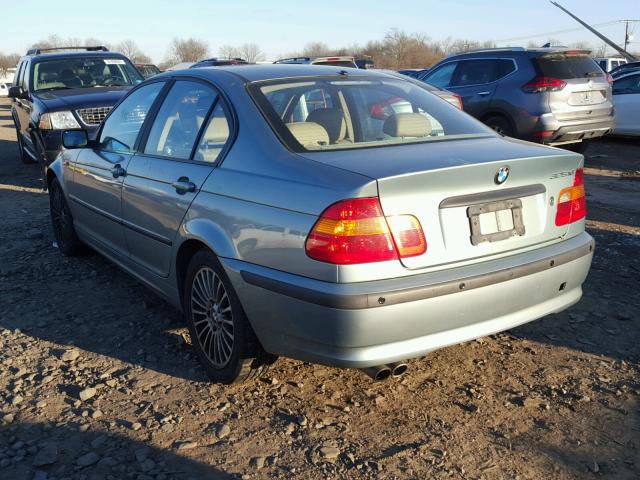 WBAEU33412PF64938 - 2002 BMW 325 XI TEAL photo 3