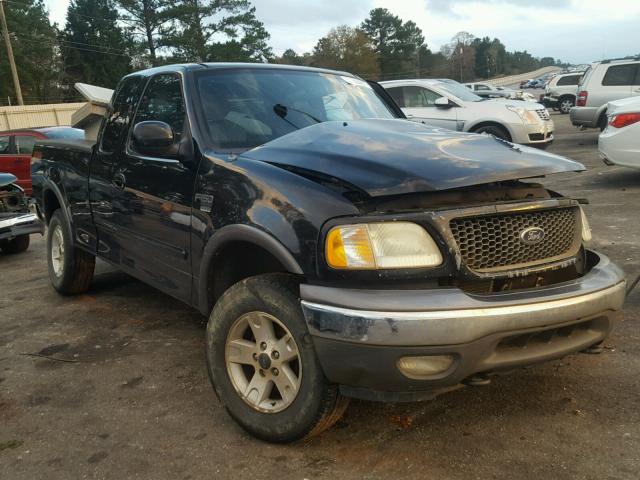 2FTRX18L73CA50270 - 2003 FORD F150 BLACK photo 1