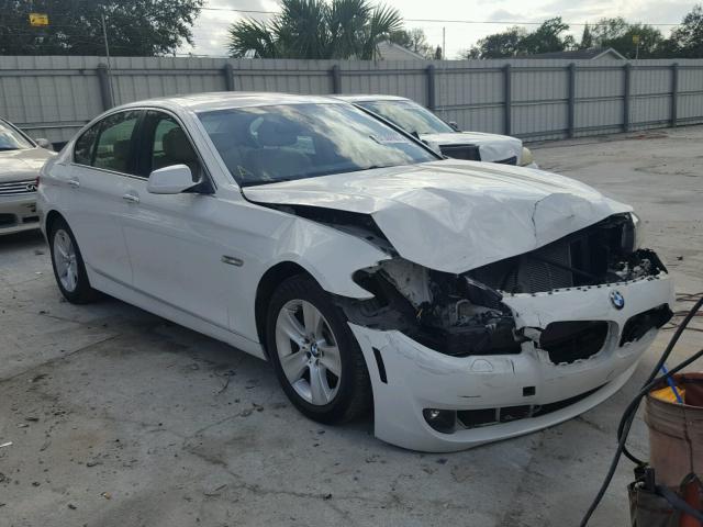 WBAFR1C57BC746991 - 2011 BMW 528 I WHITE photo 1