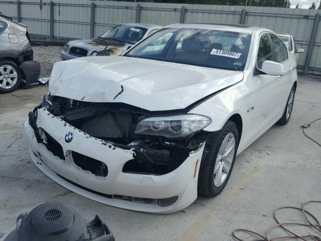 WBAFR1C57BC746991 - 2011 BMW 528 I WHITE photo 2