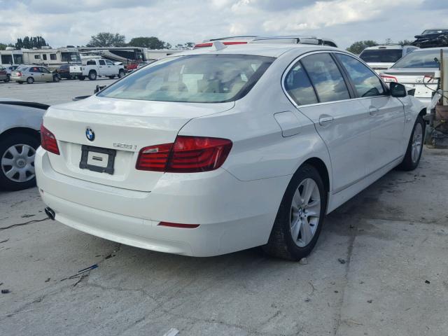 WBAFR1C57BC746991 - 2011 BMW 528 I WHITE photo 4