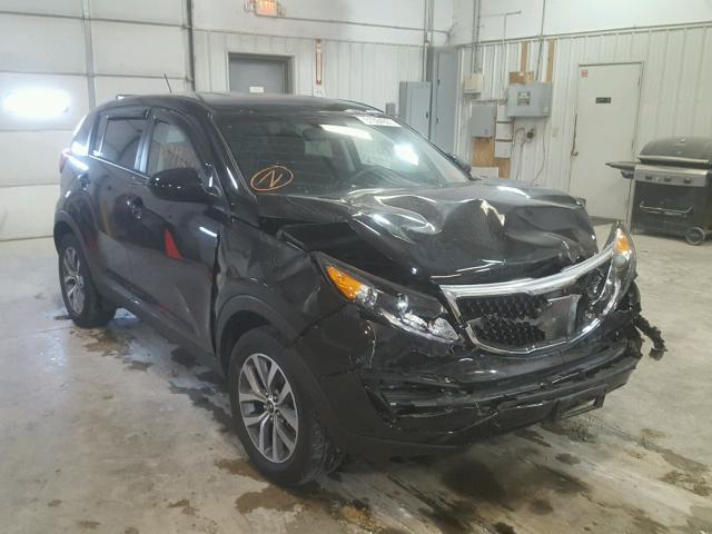 KNDPB3AC9E7638149 - 2014 KIA SPORTAGE B BLACK photo 1