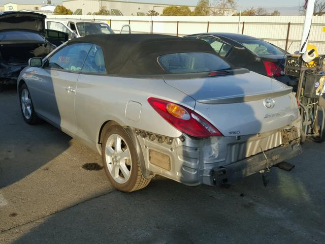 4T1FA38P96U065906 - 2006 TOYOTA CAMRY SOLA SILVER photo 3