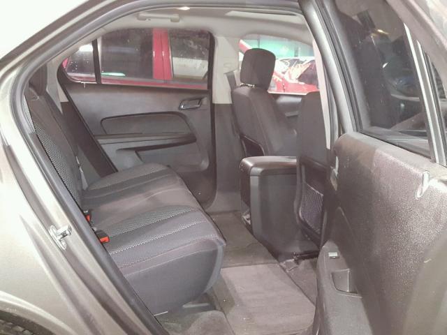 2CNFLEEW0A6378402 - 2010 CHEVROLET EQUINOX LT GRAY photo 6